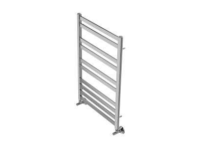 Полотенцесушитель водяной Aquatek (Акватек) Сириус П10 500х800 мм, подключение нижнее/диагональное, сверхпрочная пищевая нержавеющая сталь AISI 304L, гарантия 10 лет, артикул AQ DP1080CH