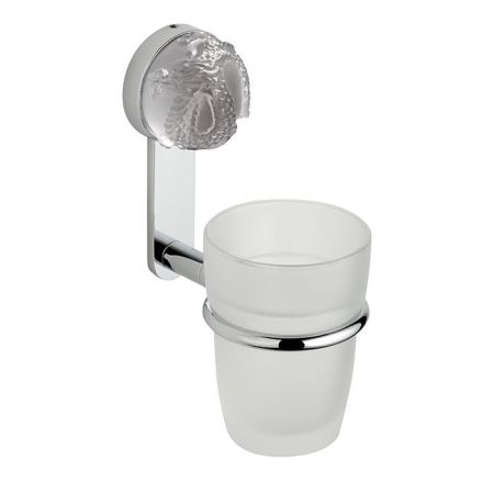 THG MOON DRAGON Стакан стеклянный, подвесной, цвет хром, артикул U5G-A02-536