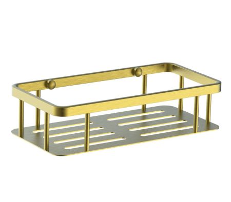 Полка для ванной WONZON & WOGHAND, Брашированное золото (WW-4131-BG), артикул WW-4131-BG