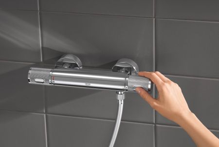 Термостат для душа внешнего монтажа GROHE Precision Feel, хром (34790000), артикул 34790000