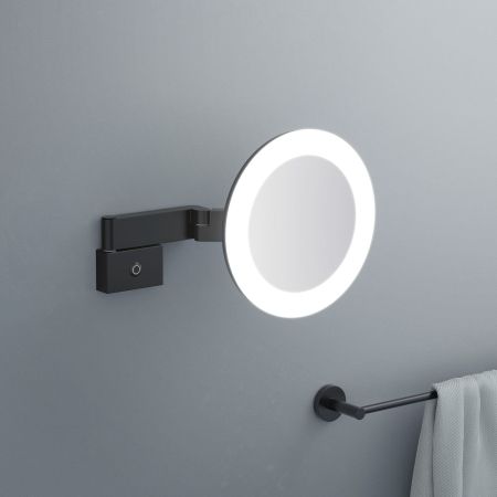 Зеркало с подсветкой Timo Petruma 15276/03 черный