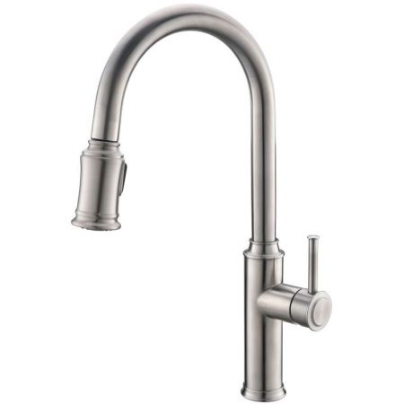 Смеситель для кухни BelBagno BB-LAM58-IN Нержавеющая сталь Смеситель для кухни BelBagno BB-LAM58-IN Нержавеющая сталь