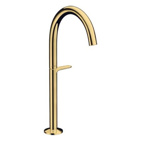 AX One Смеситель для раковины Sel 260, p-open, цвет полированное золото, артикул 48030990