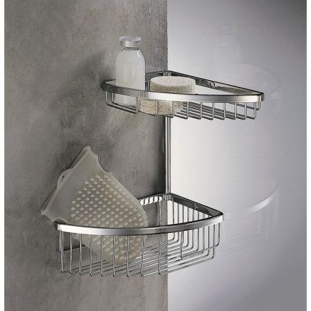 Угловая полка Colombo Design Angolare B9609.000 Хром