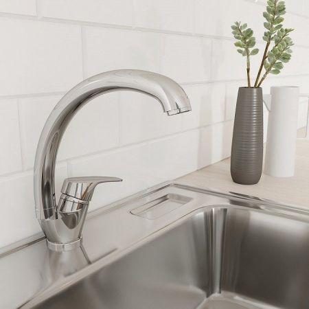 Смеситель для кухни Milardo Meal M05SB0JM05 Хром, артикул M05SB0JM05