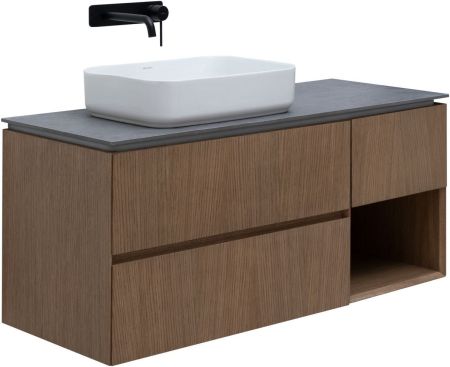 Тумба под раковину Allen Brau Infinity 120 1.21005.NO L дуб, артикул 1.21005.NO