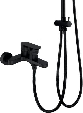 Душевая система Agger A0293544 Черная