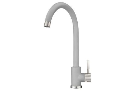 Смеситель для кухни GRANULA (ST-4031, АЛЮМИНИУМ), артикул ST-4031, АЛЮМИНИУМ