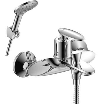 Смеситель для ванны и душа Rossinka RS30-31 Хром