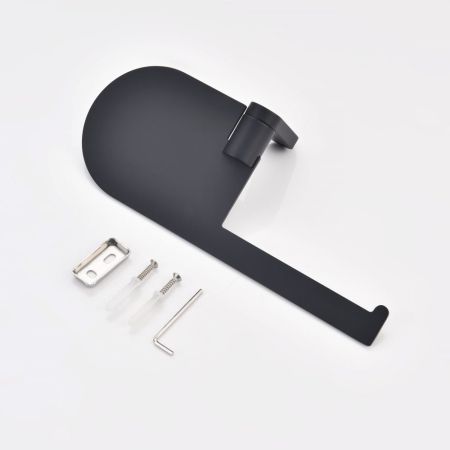 Держатель для туалетной бумаги Raglo R300.03.06, черный