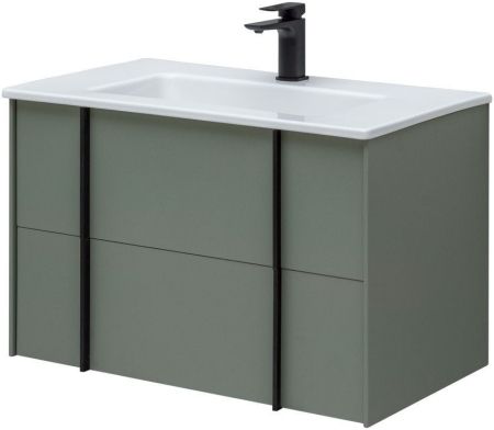 Тумба под раковину Allen Brau Reality 80 1.32005.CGM олива матовый, артикул 1.32005.CGM