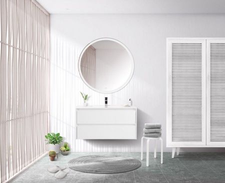 Мебель для ванной комнаты BELBAGNO KRAFT-1000, артикул BB1010/465-LV-VTR-BO
