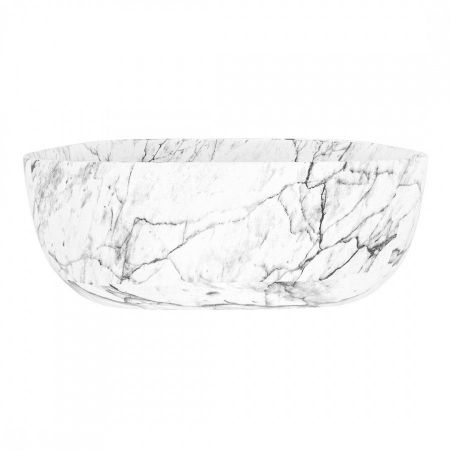 Раковина чаша Maretti FL13NS25-740MR, белый мрамор, артикул FL13NS25-740MR