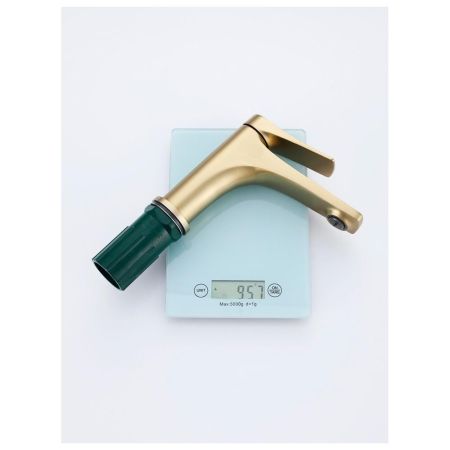 Смеситель для раковины Splenka S54.10.03, золотой сатин, артикул S54.10.03