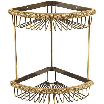 Полка корзина Lemark Jasmine LM6682B Бронза