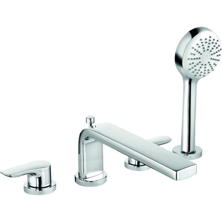 Смеситель на борт ванны Kludi Pure&Solid 344230575 Хром, артикул 344230575