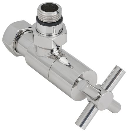 Вентиль угловой (крест) G 1/2" НР х G 3/4" НГ (Без покрытия), артикул 00-1408-1234