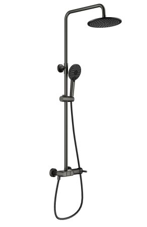 Душевая система WONZON & WOGHAND MUSE Corno, Темный графит (WW-A30653-BGG), артикул WW-A30653-BGG