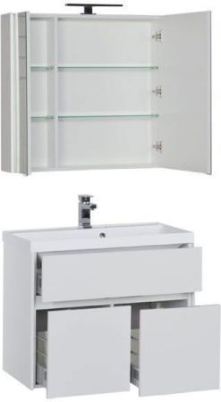 Мебель для ванной Aquanet Латина 80 белый