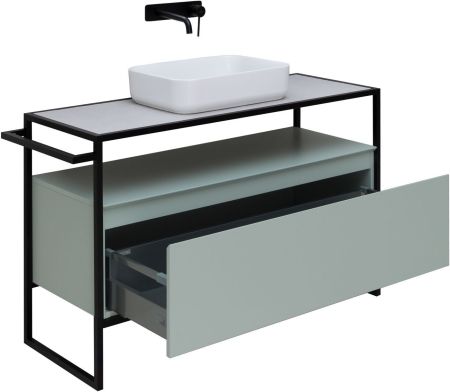 Тумба под раковину Allen Brau Priority 120 1.31004.PWM папирус матовый, артикул 1.31004.PWM