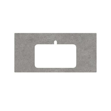 Спец. изделие декоративное из керамогранита Фондамента 100, серое, артикул PL2.DL500920R\100