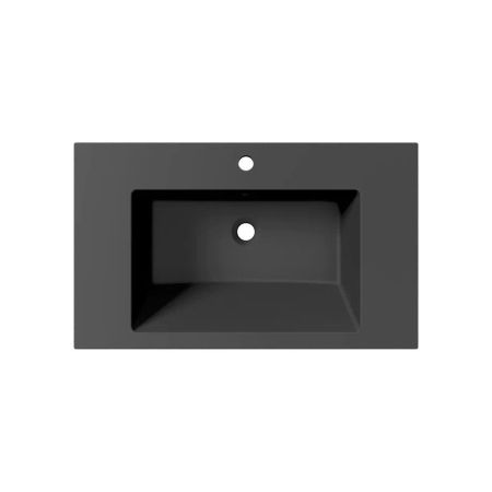 Раковина Paola Nero 800 ST-B, черный, артикул Nero 800 ST-B