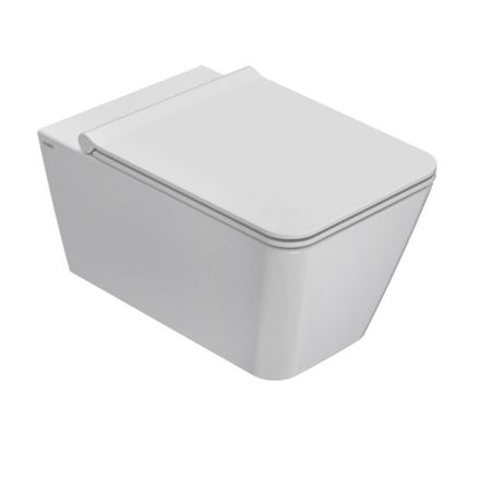 GLOBO Stone Сиденье для унитазов 52см STS03/ST004/STS05/ST002, цвет белый (микролифт), артикул ST022.BI/cr