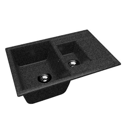 Кухонная мойка Dr. Gans АСТРА 25.065.D0760.407, черный, артикул 25.065.D0760.407