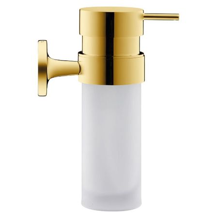 Duravit Starck T Дозатор для мыла настенный, цвет: Gold Polished, артикул 0099353400