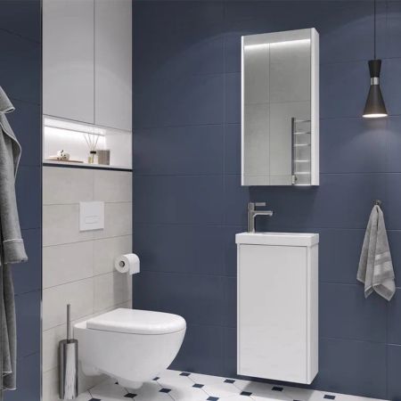 Тумба под раковину подвесная Velvex Klaufs tp.KLA.COM.40.1D, 40 см, артикул tp.KLA.COM.40.1D