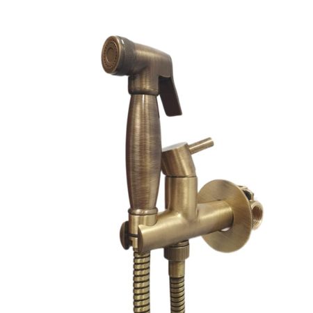 Гигиенический душ со смесителем Webert Elio EL870301065, бронза, артикул EL870301065