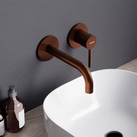 360260500 Scandinavian Pure, встраиваемый смеситель для раковины, розовое золото, артикул 360260500