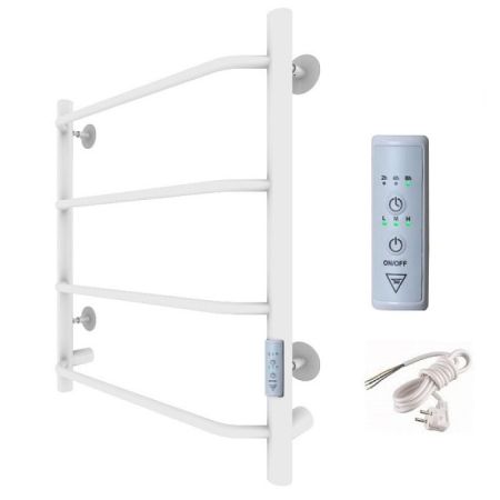 Полотенцесушитель электрический (лесенка) Тругор Пэк сп 6 60х50 см, белый, артикул Пэк сп 6/6050 белый ВГП