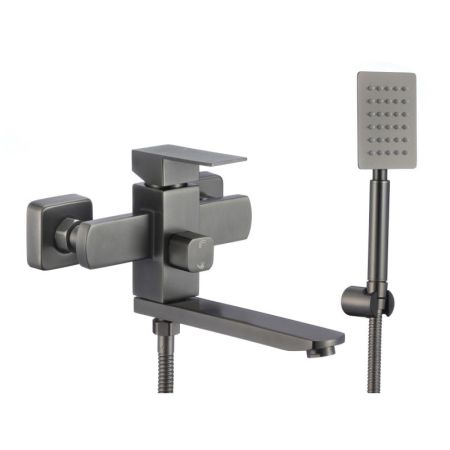 Смеситель для ванны Fmark FS8104Q, графит, артикул FS8104Q