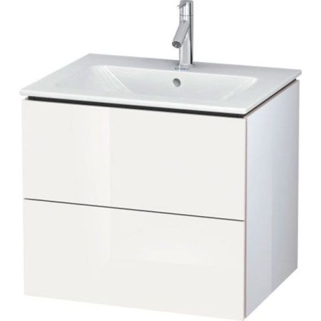 Тумба под раковину Duravit L-Cube 62 LC624002222 подвесная Белая, артикул LC624002222