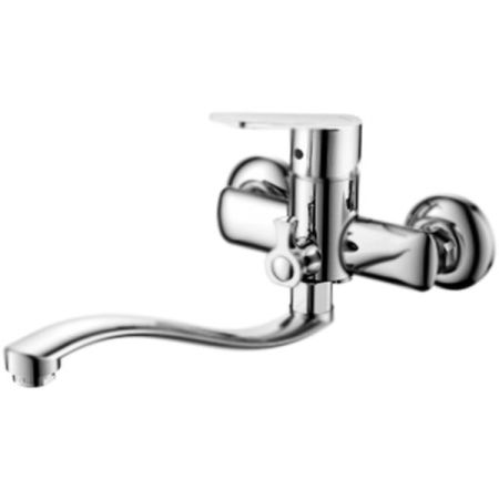 Смеситель для ванны D&K Lessing Rhein DA1323341 универсальный Хром