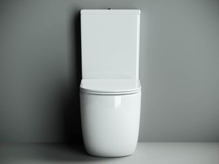 Напольный пристенный унитаз Metropol Rimless CN4001, артикул CN4001