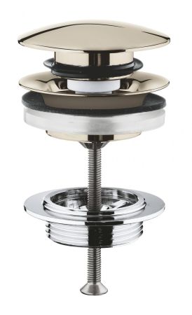 Донный клапан для раковины GROHE, никель глянец (65807BE0), артикул 65807BE0