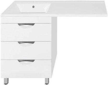 Тумба "Жасмин 60" (3 ящ.), Космос/Даллас 120, Люкс PLUS, артикул ЛС-00000644