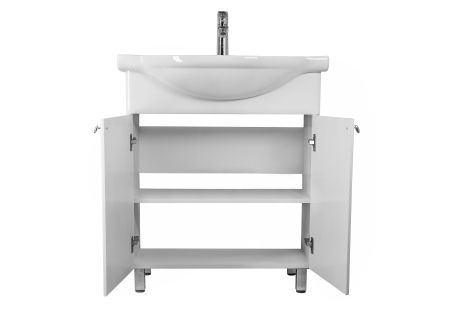 Тумба "Канна 75" с раковиной Байкал-75, Люкс, артикул ЛС-00002283