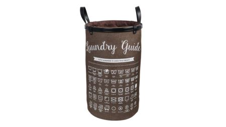 Корзина для белья с ручками Fixsen, коричневая, 80 литров (FX-1034), артикул FX-1034