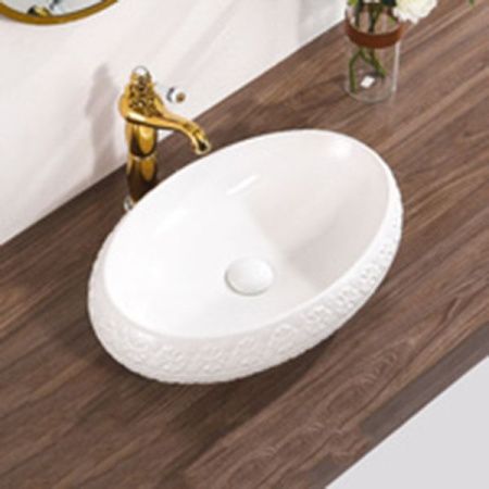 Раковина-чаша Bronze de Luxe 53 2425 Белая