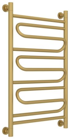 Полотенцесушитель водяной "ЭЛЕГИЯ+" 800х500 (Матовое золото), артикул 032-0205-8050