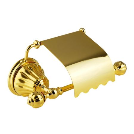 OLIVIA Бумагодержатель закрытый, керамика золото, золото, артикул 26176