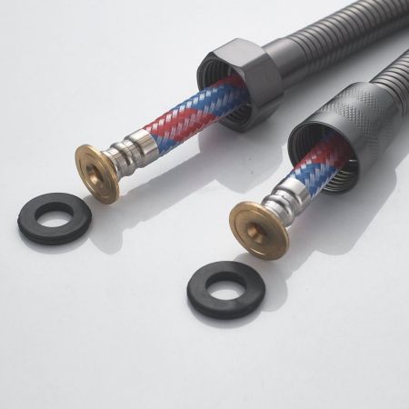 Гигиенический душ со смесителем Shevanik S6105T-1, оружейная сталь