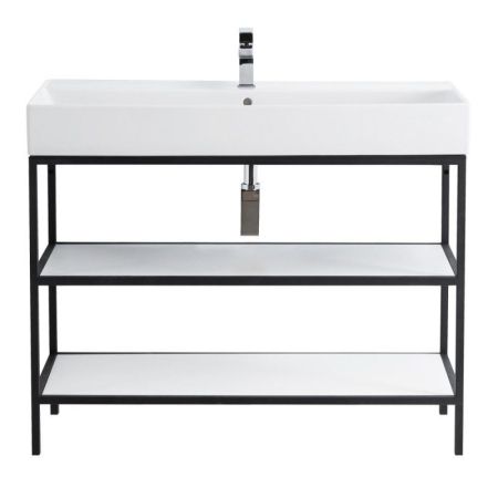 Мебель для ванной CEZARES CADRO 100, артикул CADRO-100/46/58-2C-SO-MET-ST