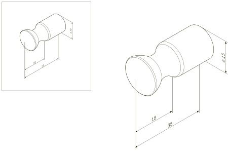 A3035500 Sensation, Крючок для полотенец, хром, шт