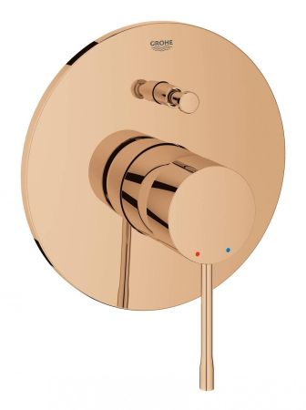 Внешняя часть смесителя для ванны GROHE Essence New, теплый закат глянец (19285DA1), артикул 19285DA1