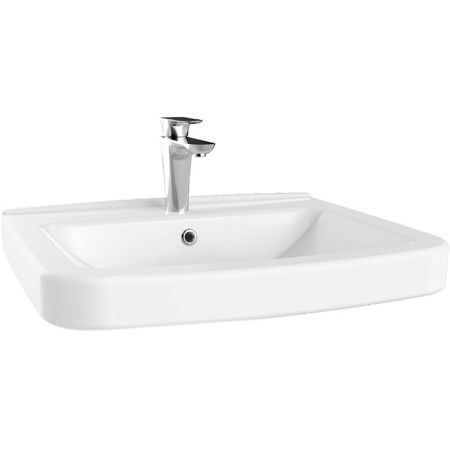 Раковина Creavit Lara 60 LR060-00CB00E-0000 Белая, артикул LR060-00CB00E-0000