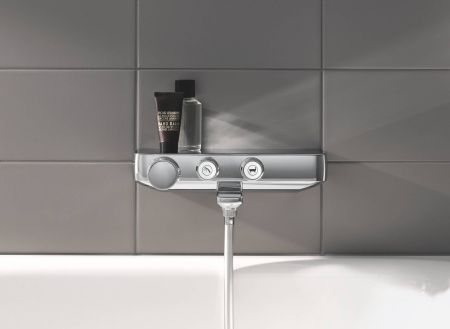 Термостат для ванны с душем GROHE GROHTHERM SMART CONTROL 34718000 (хром, L-11,6), шт Термостат для ванны с душем GROHE GROHTHERM SMART CONTROL 34718000 (хром, L-11,6), шт
